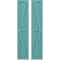 Ekena Millwork Americraft 3-Board Wood 2 Equal Panel Frmd Board-n-Batten Shutters w/Dbl Z-Bar, ARW102BF311X77PTH, PR ARW102BF311X77PTH - alternate 1